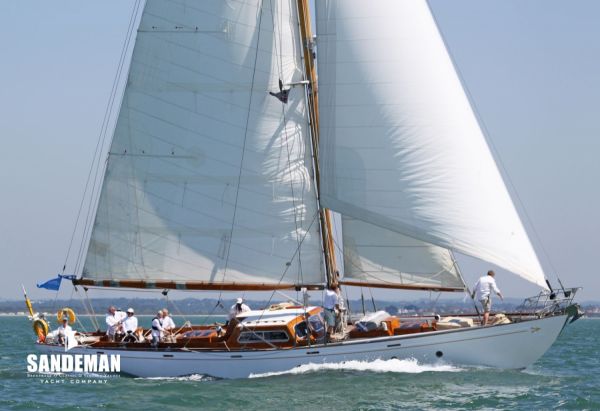 Cantiere Navale V. Beltrami Laurent Giles 60 ft Bermudan Cutter 1956