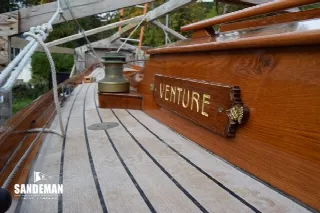 Foto 9 di 15: Wooden Boat Albert Strange 29 ft Gaff Yawl 1920