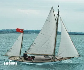 Foto 10 di 15: Wooden Boat Albert Strange 29 ft Gaff Yawl 1920
