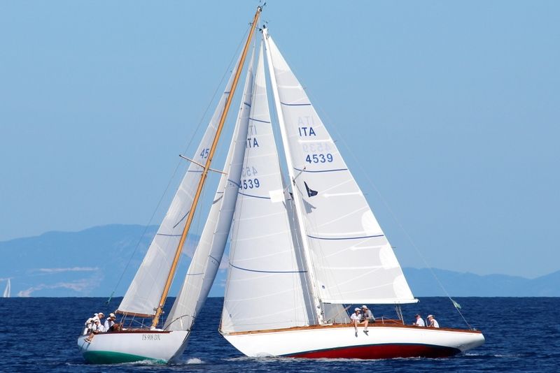 Mabelle, Ilda, Crivizza, and Gazell win the 6th Capraia Sail Rally