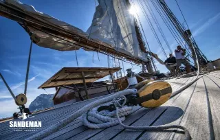 Foto 33 di 87: JOHN G. ALDEN 103 FT GAFF SCHOONER 1931/2015