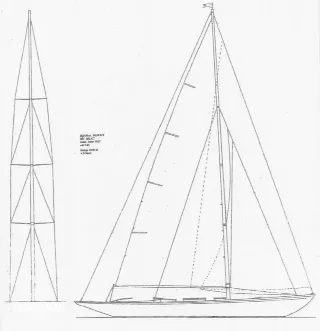 Foto 83 di 89: Johan Anker 52 ft Flush Deck Fast Cruiser 10-Metre 1937/1996