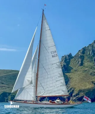 Foto 88 di 89: Johan Anker 52 ft Flush Deck Fast Cruiser 10-Metre 1937/1996