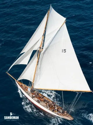 Foto 3 di 79: William Fife III 63 ft Gaff Cutter 1897/2001