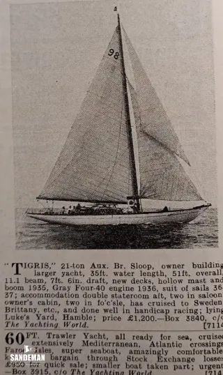 Foto 45 di 45: Alfred Mylne Clyde 52 Ft Gaff Cutter 1899/2014