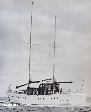 Foto 104 di 106: John Bain 73 ft Twin Screw Ketch Motorsailer 1964/2017