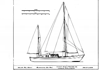Foto 60 di 61: Laurent Giles 72 ft Motor Sailer 1964