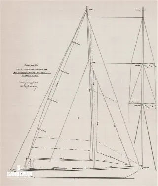 Foto 80 di 81: Christian Jensen 54 ft Fast Cruising 10-Metre 1939