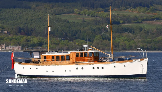 G.L. Watson 73 ft Twin Screw Motor Yacht 1932