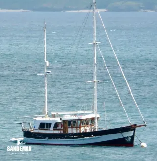 Foto 3 di 98: GL WATSON 55 ft MFV Motorsailer 1960