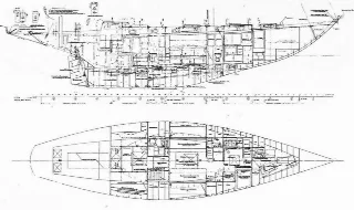 Foto 63 di 74: 53 ft Sparkman & Stephens/Abeking & Rasmussen Yawl 1966