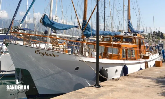 JOHN BAIN 57 FT TWIN SCREW MOTORSAILER KETCH 1971