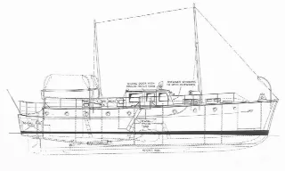 Foto 96 di 102: SILVERS JOHN BAIN 50 FT 'SILVER LEAF TYPE' MOTOR YACHT 1937