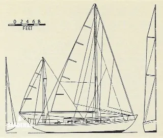 Foto 69 di 72: HOLMAN/ WHISSTOCK'S 35 ft RUMMER CLASS BERMUDAN YAWL 1958/2022
