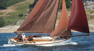 Foto 5 di 56: DANIEL FYFE / MORRIS & LORIMER 28 FT LOCH FYNE SKIFF GAFF CUTTER 1895/2022