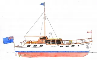 Foto 62 di 65: Rampart 48 ft Twin Screw Motor Yacht 1975