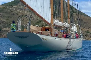 Foto 3 di 122: JOHN G. ALDEN 121 FT 3-MASTED GAFF SCHOONER 2021