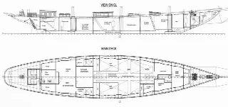 Foto 47 di 122: JOHN G. ALDEN 121 FT 3-MASTED GAFF SCHOONER 2021