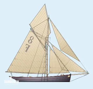 Foto 83 di 86: LUKE POWELL 68 FT FALMOUTH PILOT CUTTER 2020
